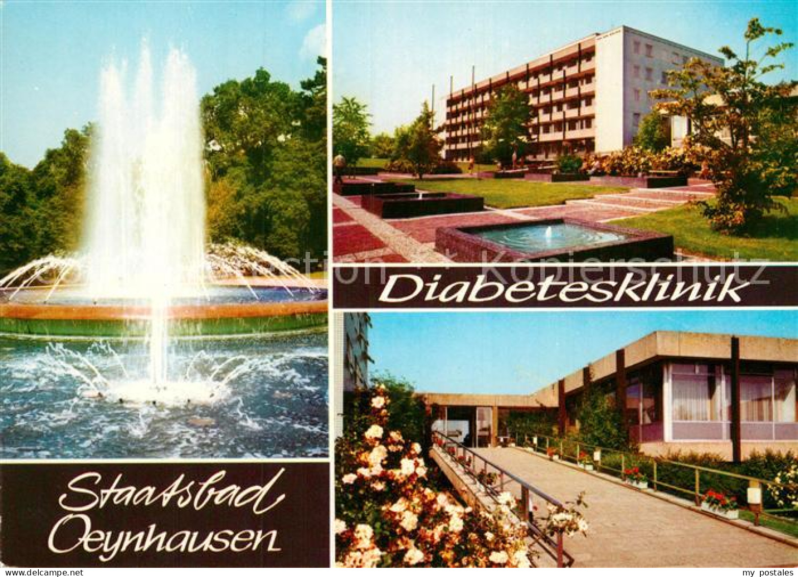 72933729 Bad Oeynhausen Springbrunnen Diabetesklinik Bad Oeynhausen - Bad Oeynhausen