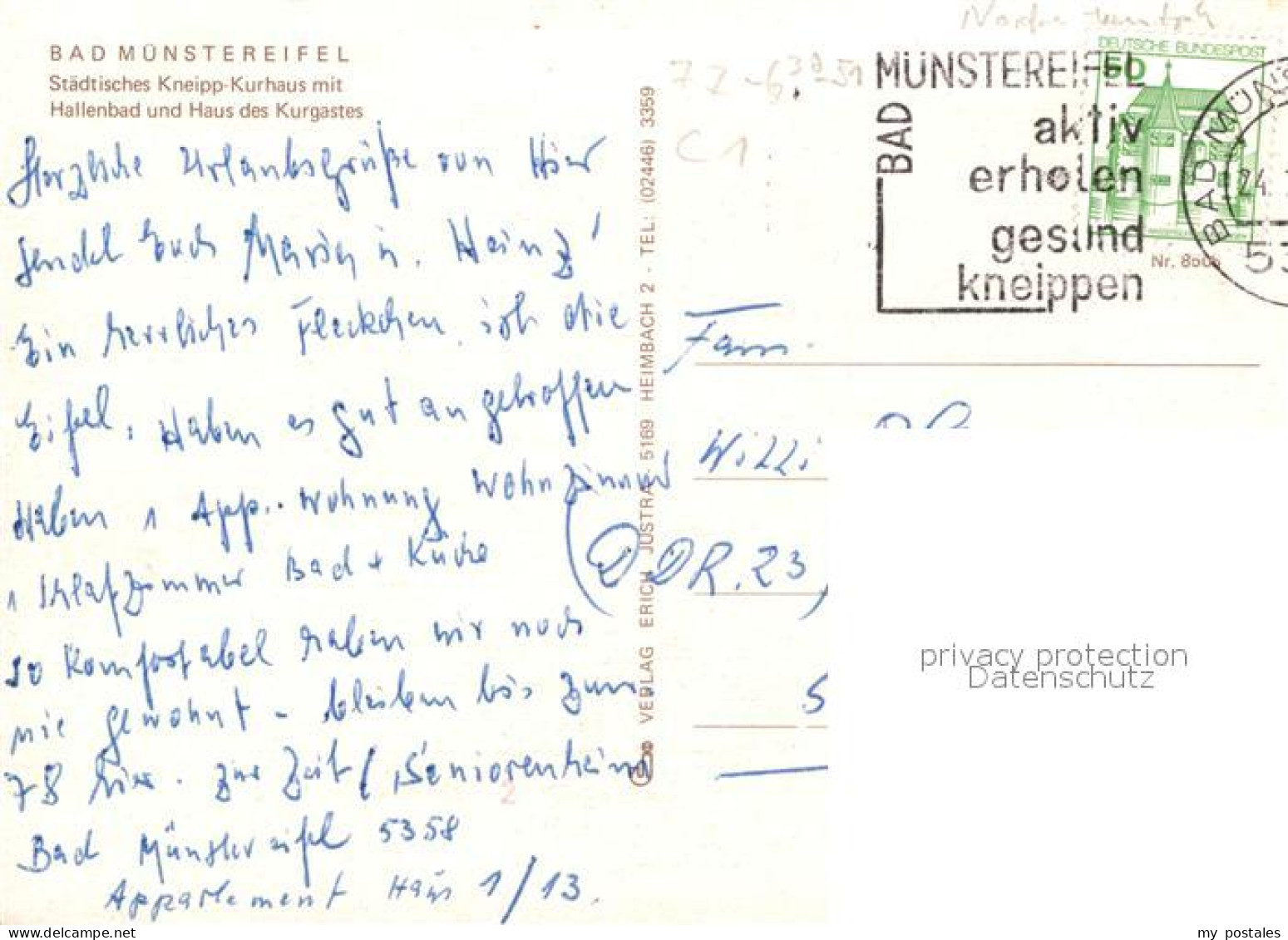 72933722 Bad Muenstereifel Kurhaus Mit Hallenbad Haus Des Kurgastes Kurkonzert B - Bad Münstereifel