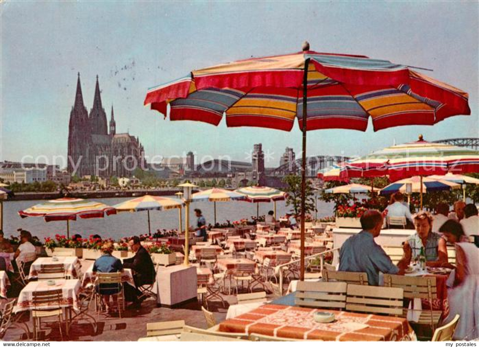 72933712 Koeln Rhein Suennerterrasse Und Dom Koeln - Köln