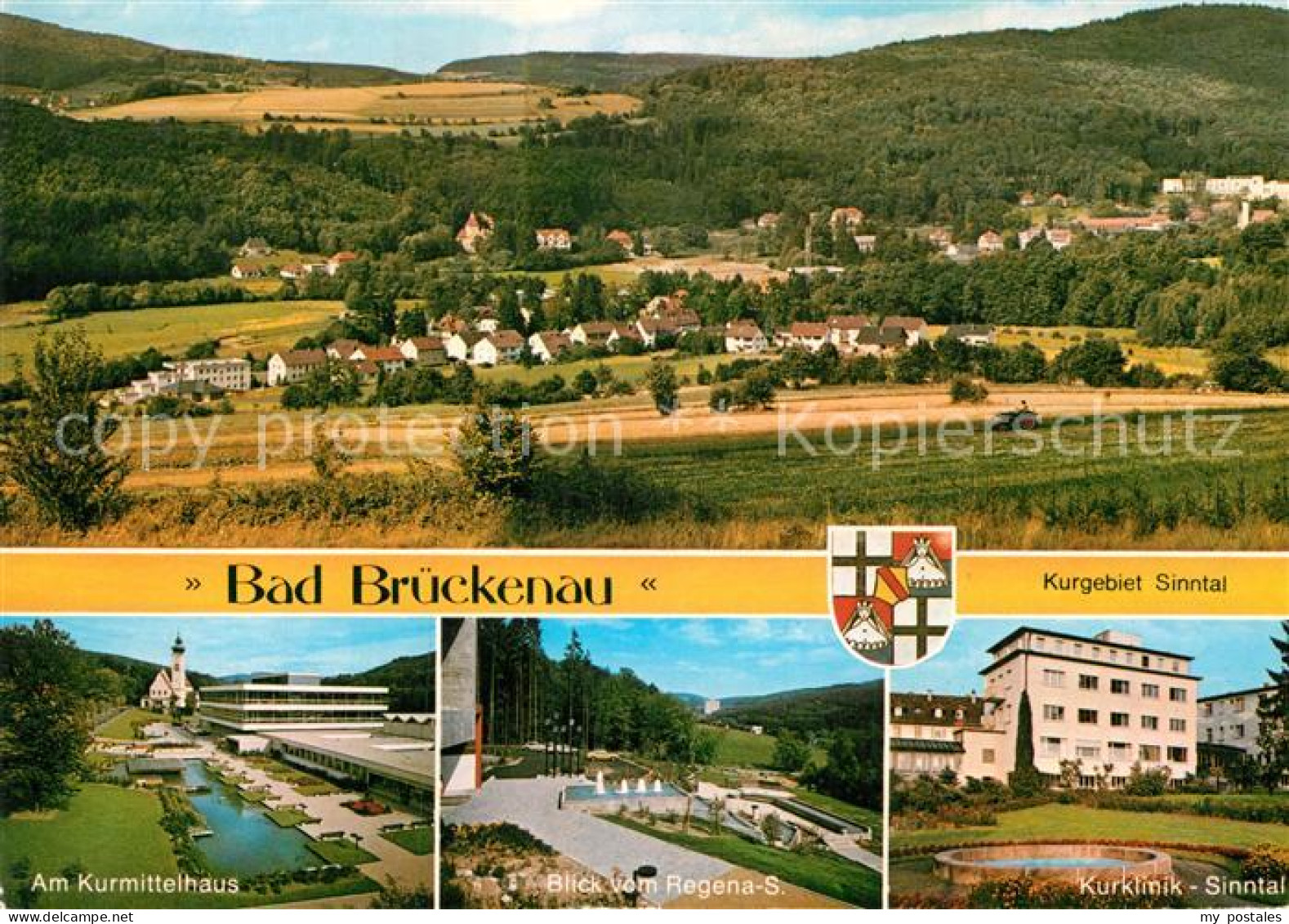 72932511 Bad Brueckenau Kurgebiet Sinntal Kurmittelhaus Regena S Kurklinik Bad B - Autres & Non Classés