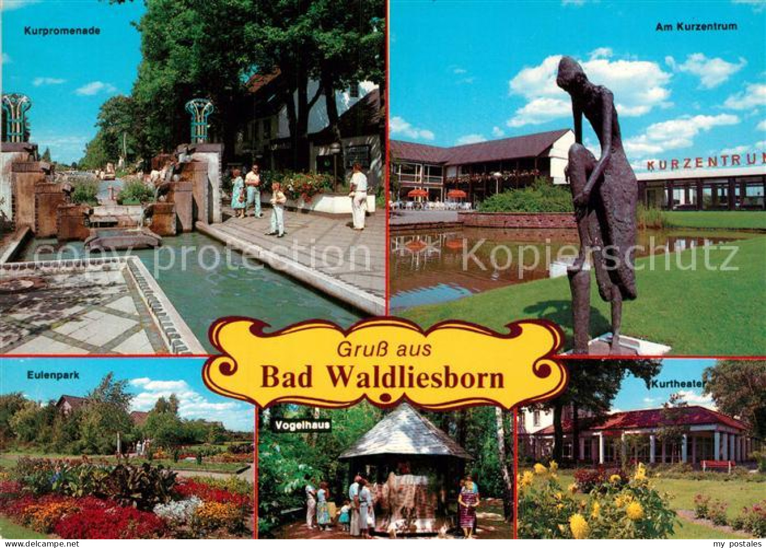 72932474 Bad Waldliesborn Kurpromenade Eulenpark Vogelhaus Kurzentrum Kurtheater - Lippstadt