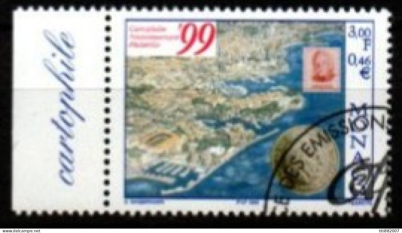 MONACO   -  1999 .  Y&T N° 2218 Oblitéré.   Expo Philatélique - Used Stamps