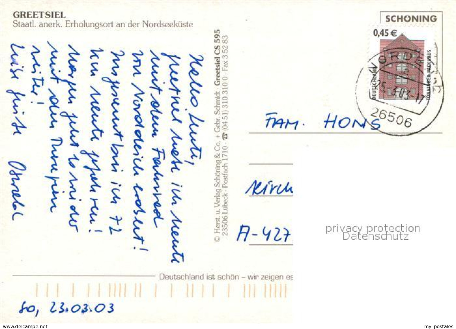 72931536 Greetsiel Fliegeraufnahme Krummhoern - Krummhoern