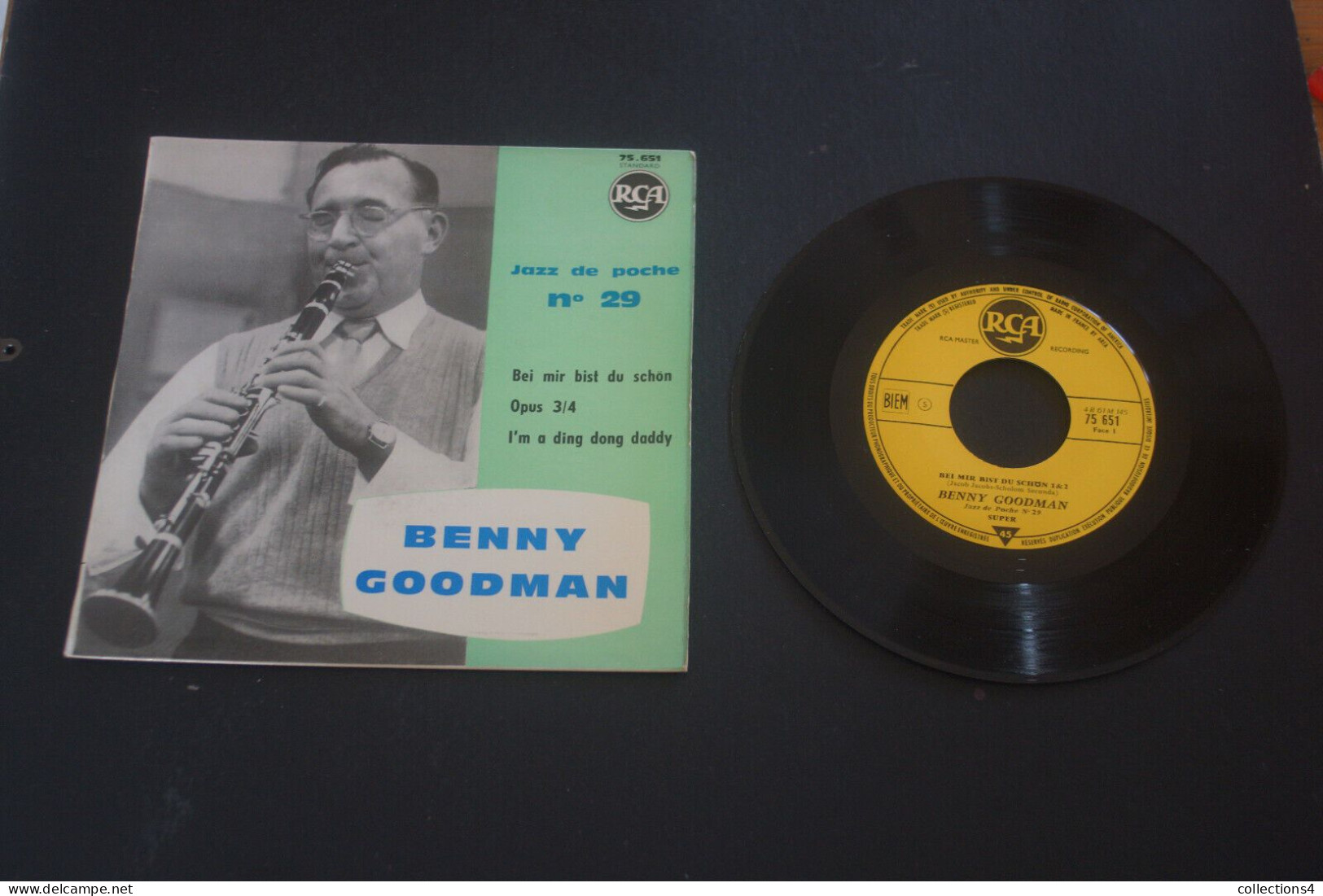 BENNY GOODMAN JAZZ DE POCHE N° 29 RARE EP 1961 VALEUR + - 45 Rpm - Maxi-Singles