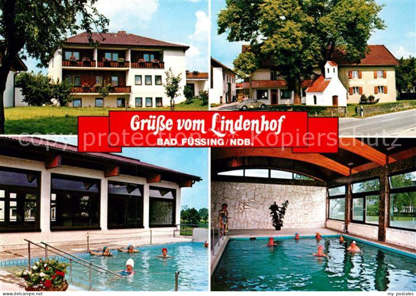 72931340 Bad Fuessing Kurheim Lindenhof Schwimmbad Aigen - Bad Fuessing