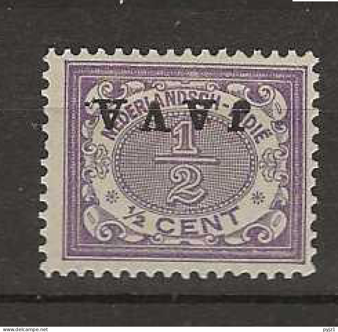 1908 MH Nederlands Indië NVPH 63f JAVA Kopstaand - India Holandeses