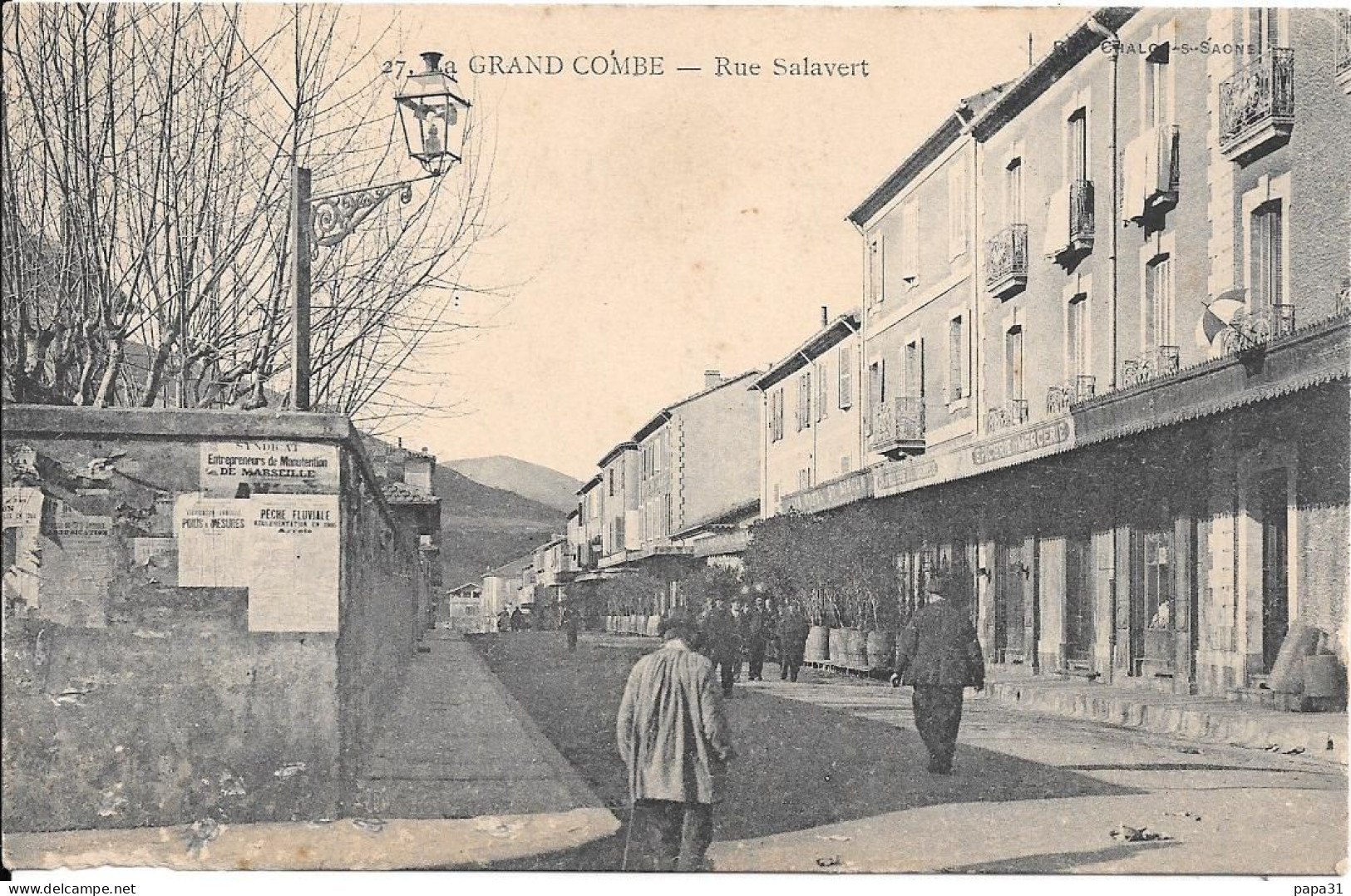 LA GRANDE COMBE - Rue Salavert - La Grand-Combe