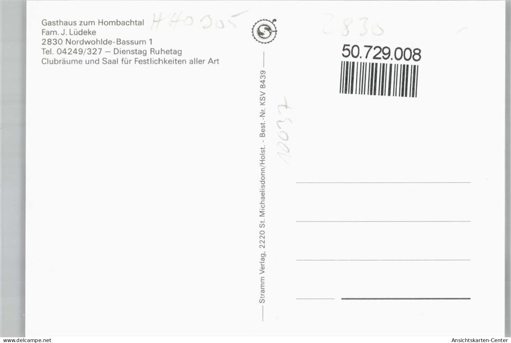 50729008 - Nordwohlde - Otros & Sin Clasificación