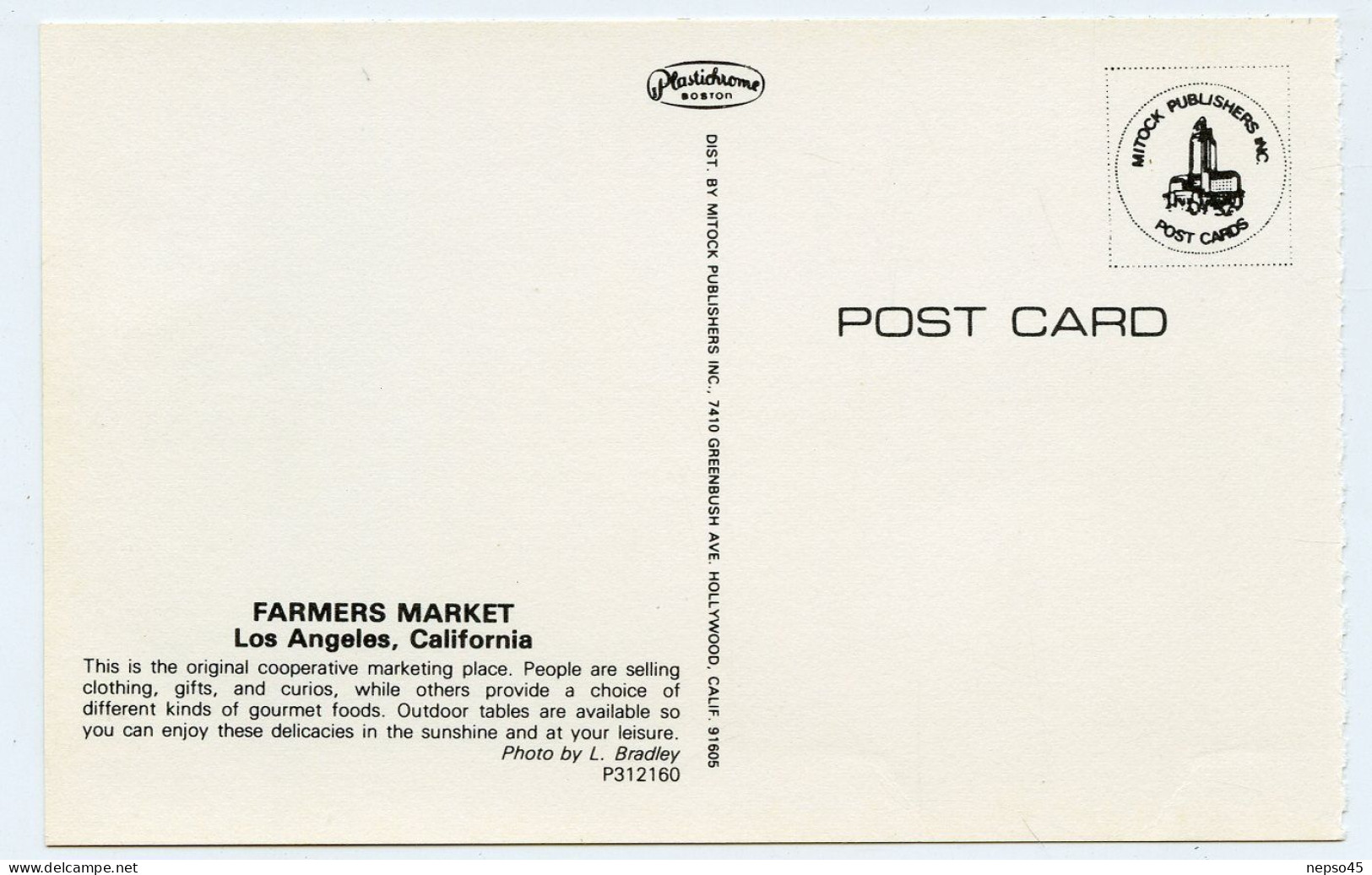 Etats-Unis.Californie.Farmers Market.Marché De Produits Agricoles. - Los Angeles