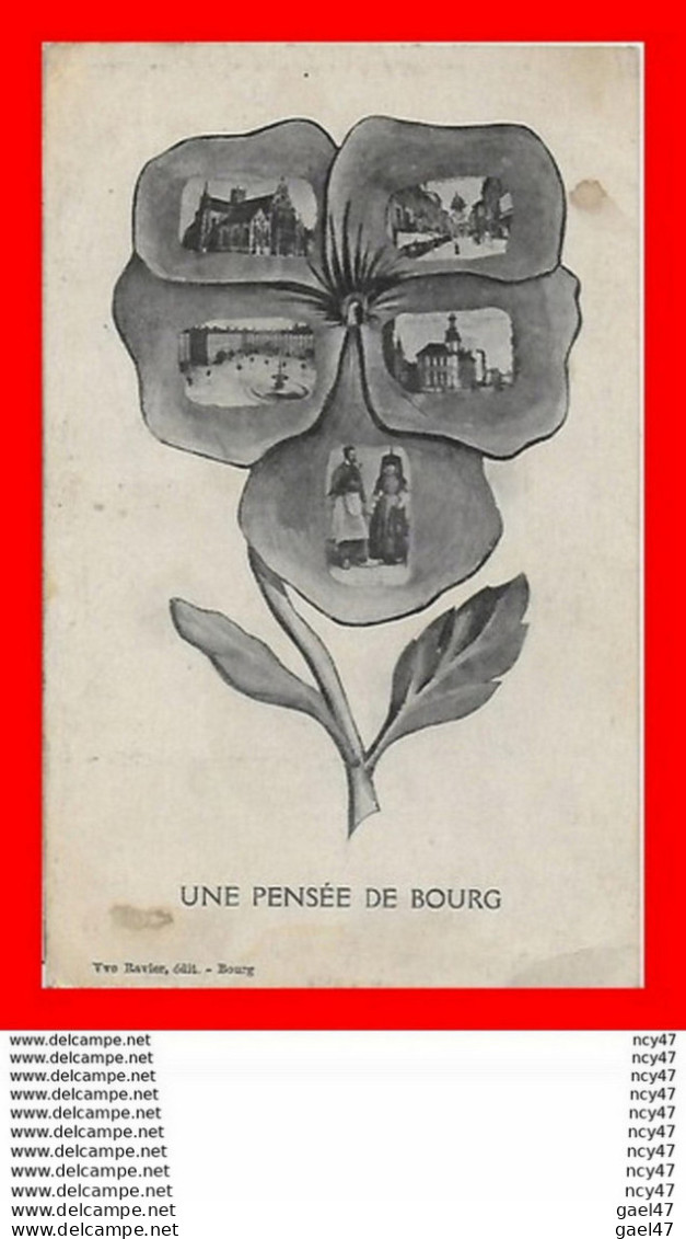 CPA (01) BOURG-en-BRESSE.  Une Pensée De Bourg...S2591 - Otros & Sin Clasificación