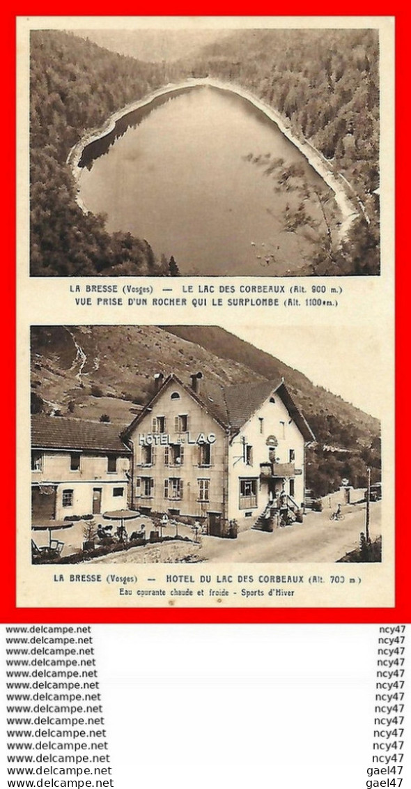 CPA (88) LA BRESSE.  Le Lac Des Corbeaux Et L'hôtel Du Lac Des Corbeaux...H1042 - Autres & Non Classés