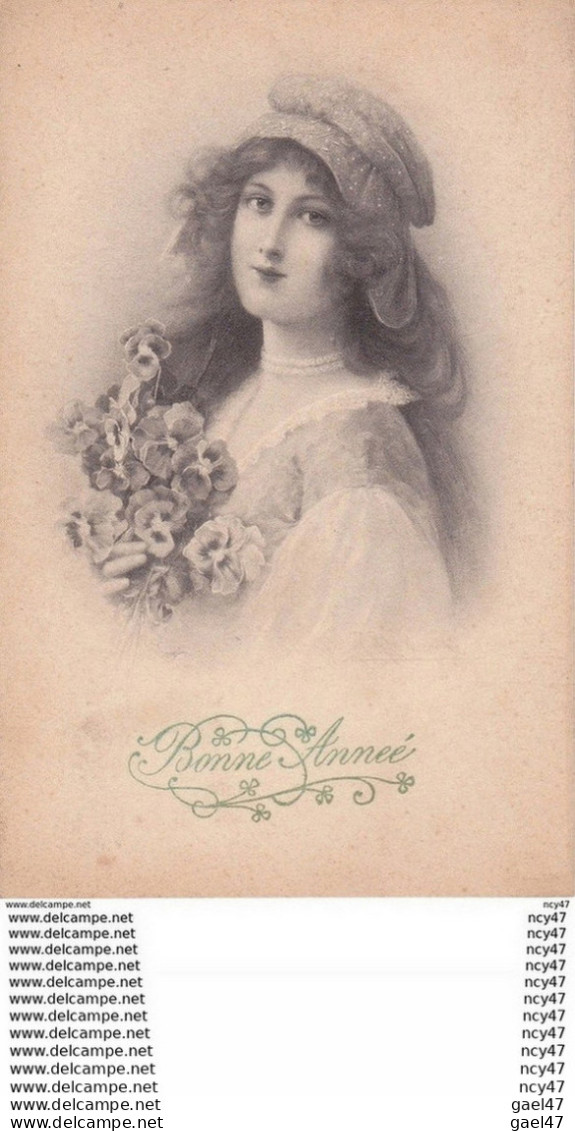 CPA  Portrait De Jolie Femme. De L'illustrateur M.M. VIENNE ..T419 - Vienne