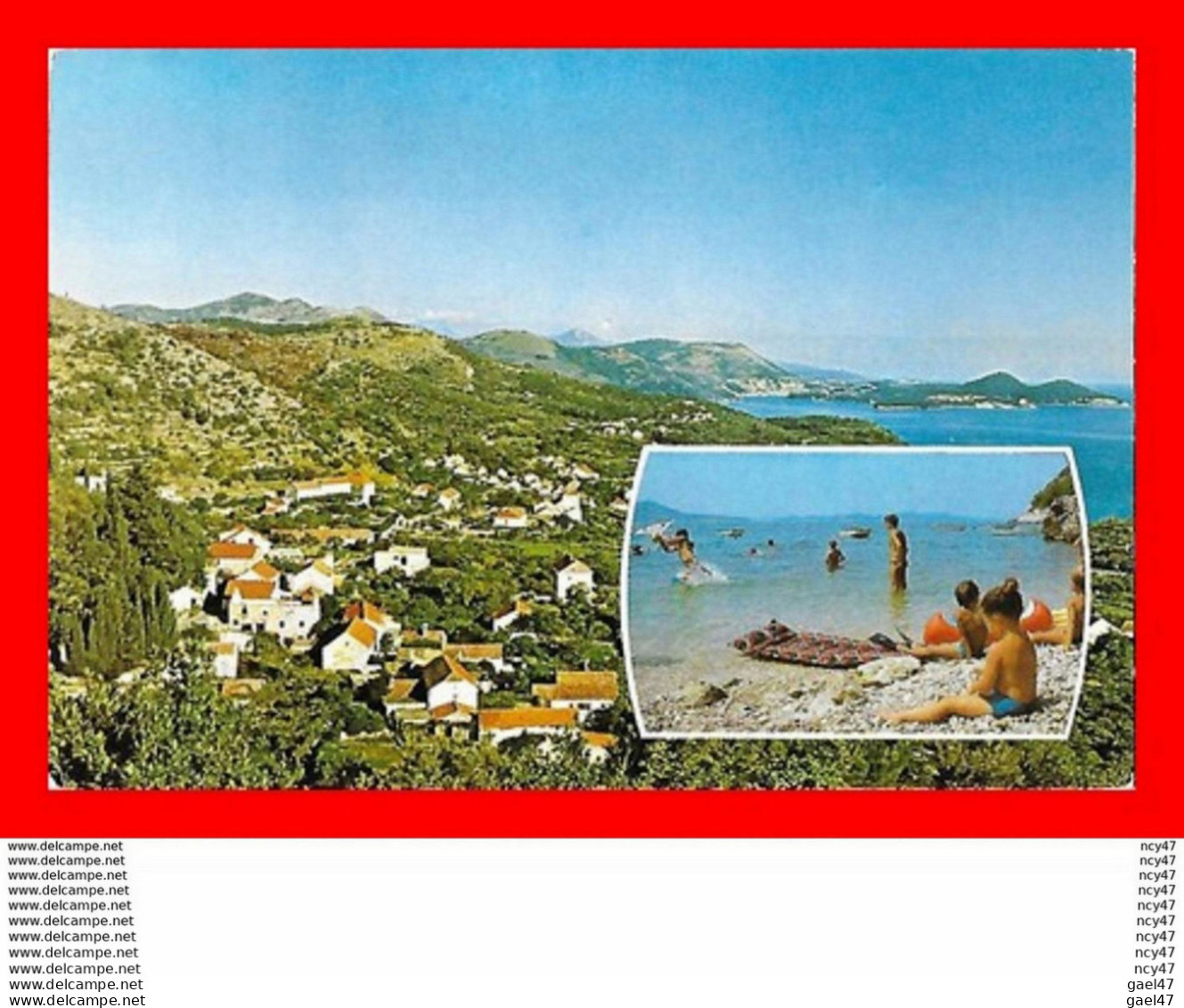 CPSM/gf ORASAC (Croatie)  Vue Panoramique...S2637 - Croacia