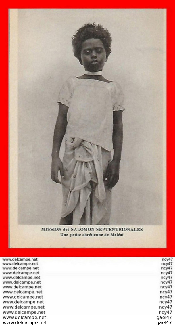 CPA MALEAI (Salomon)  Une Petite Chrétienne De Maléai....CO1709 - Solomon Islands