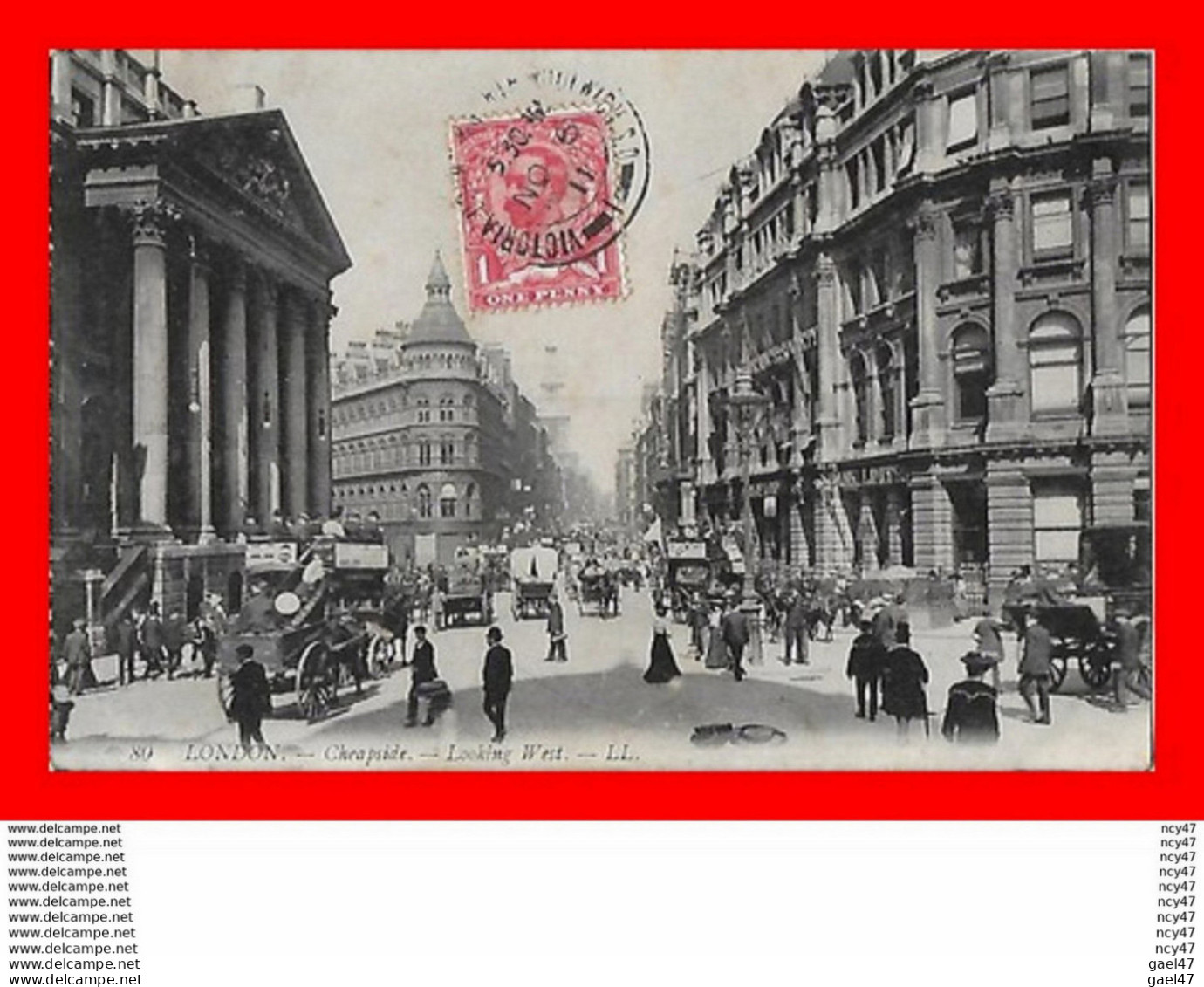 3 CPA LONDON (Angleterre)  Cheapside, Looking West / The Guildhall / Horse Guard-whitehall...S2620 - Other & Unclassified