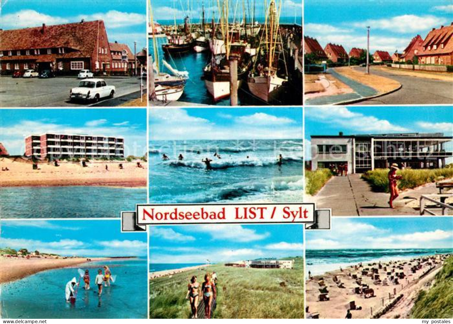 72930955 List Sylt Fischereihafen Dorfstrasse Strand Badespass Duenen List - Sonstige & Ohne Zuordnung