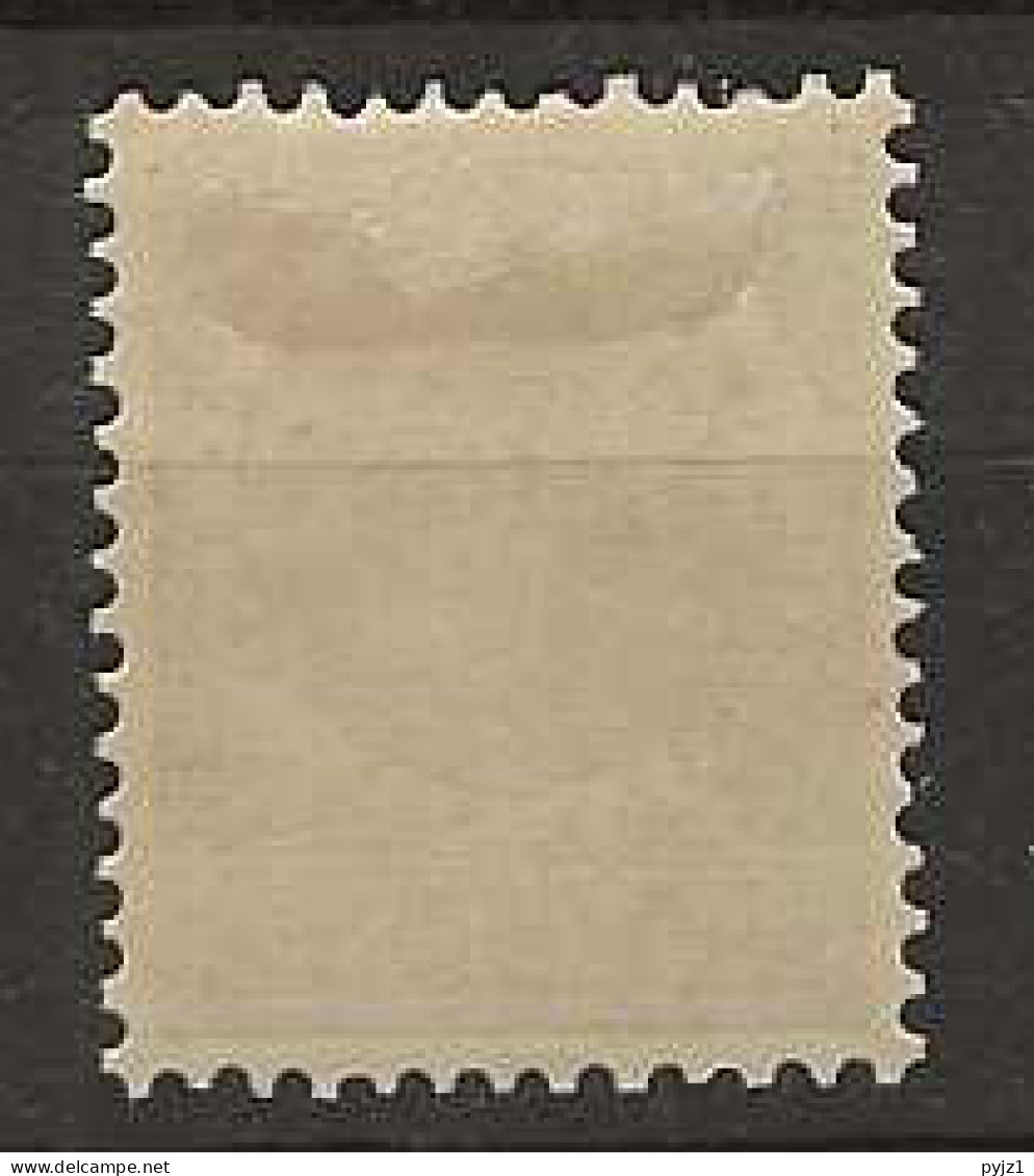 1908 MH Nederlands Indië NVPH 74f JAVA Kopstaand - Indes Néerlandaises