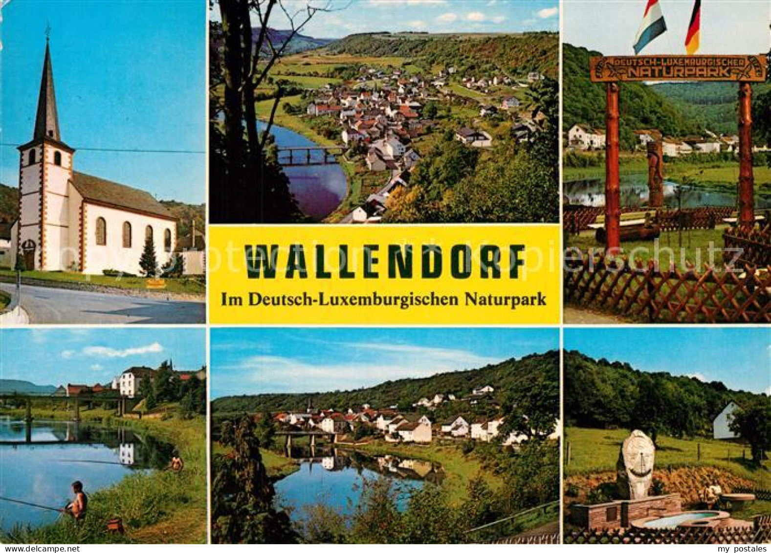 72930866 Wallendorf Eifel Kirche Naturpark Angeln  Wallendorf Eifel - Autres & Non Classés