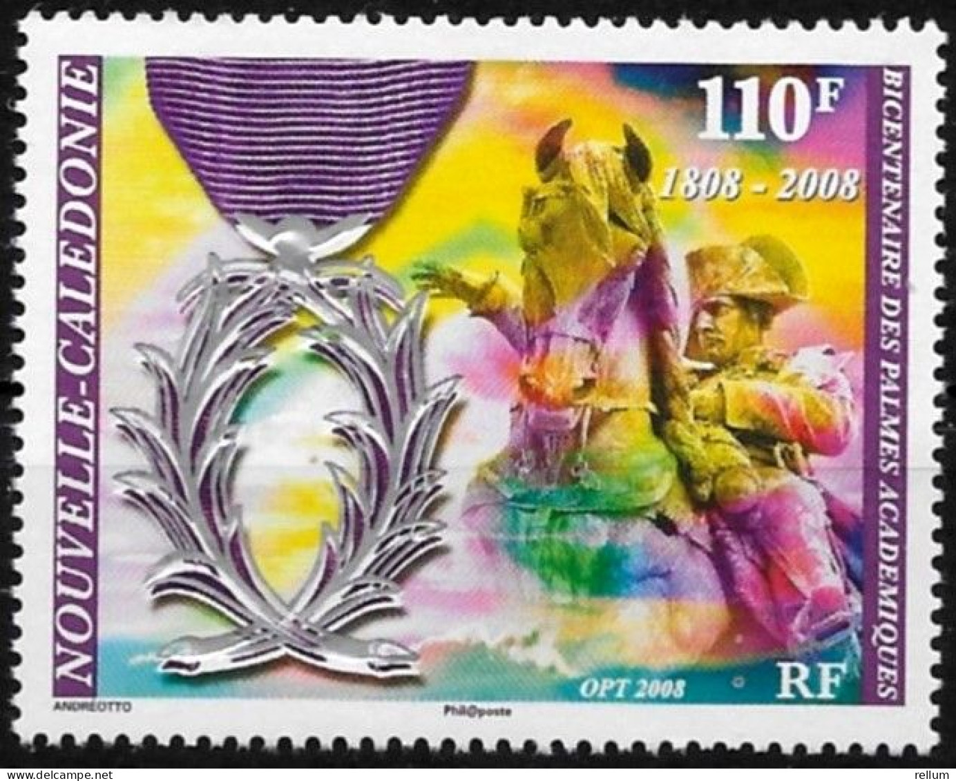 Nouvelle Calédonie 2008 - Yvert Et Tellier Nr. 1035 - Michel Nr. 1454 ** - Unused Stamps