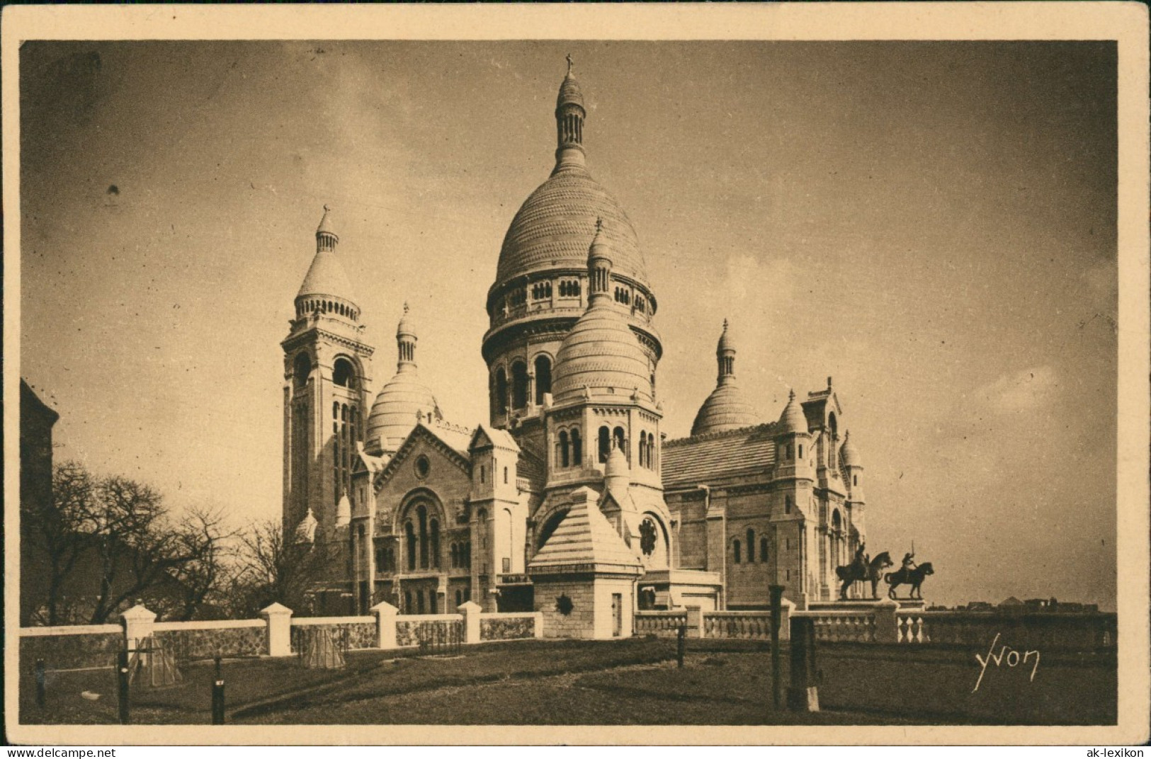 CPA Paris Basilique Du Sacré-Cœur, Basilika 1928 - Autres & Non Classés