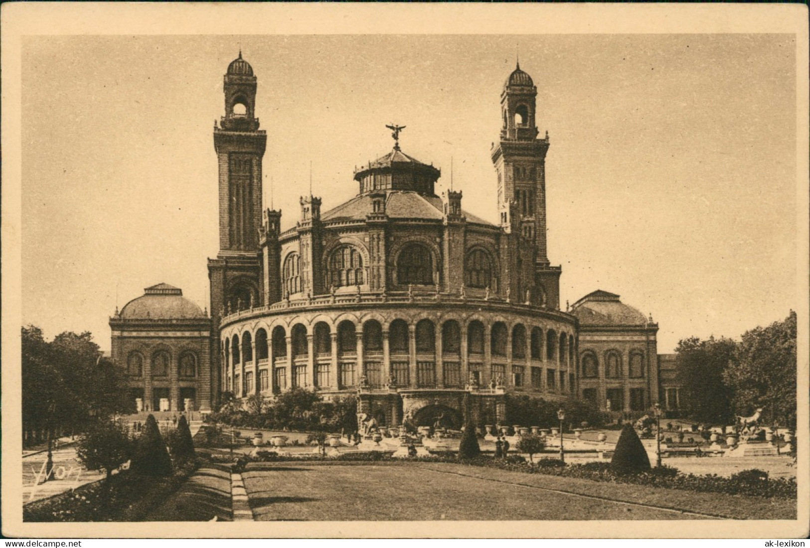 CPA Paris Trocadéro Palais 1928 - Autres & Non Classés