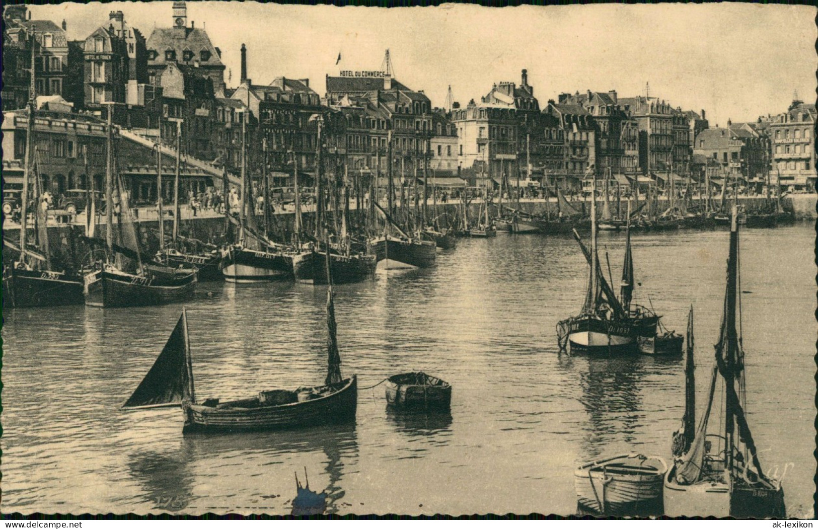 .Frankreich Quai François Ler Et Le Port à Marée Haute. Frankreich 1928 - Autres & Non Classés