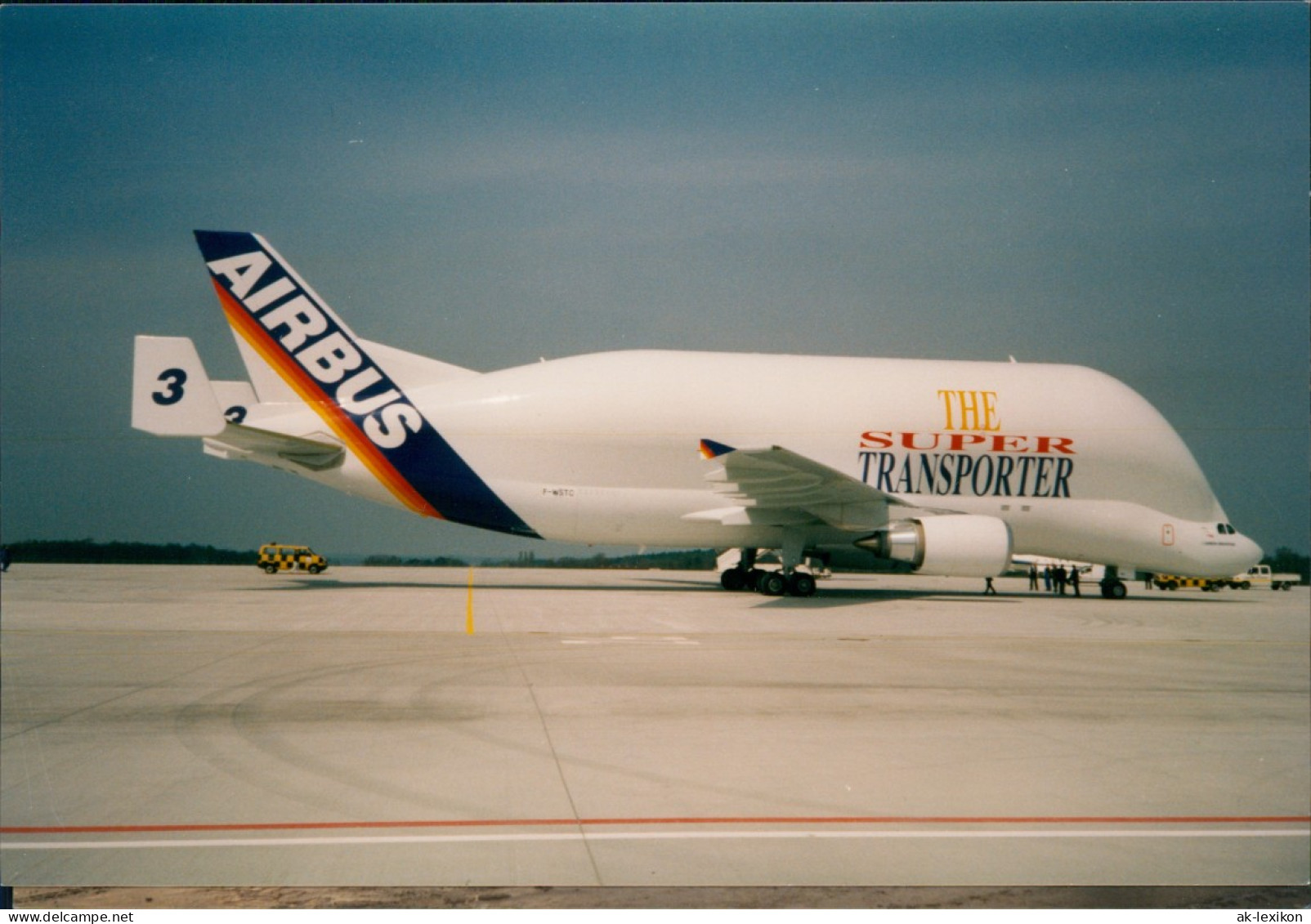 Flugzeug Airplane Avion AIRBUS THE SUPER TRANSPORTER Beluga 2003 Privatfoto Foto - 1946-....: Era Moderna