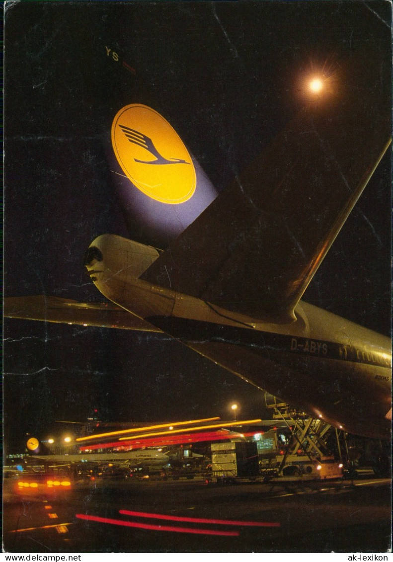 Ansichtskarte Flugzeug Airplane Avion Lufthansa 1988 Sonderstempel   G Zeppelin - 1946-....: Moderne