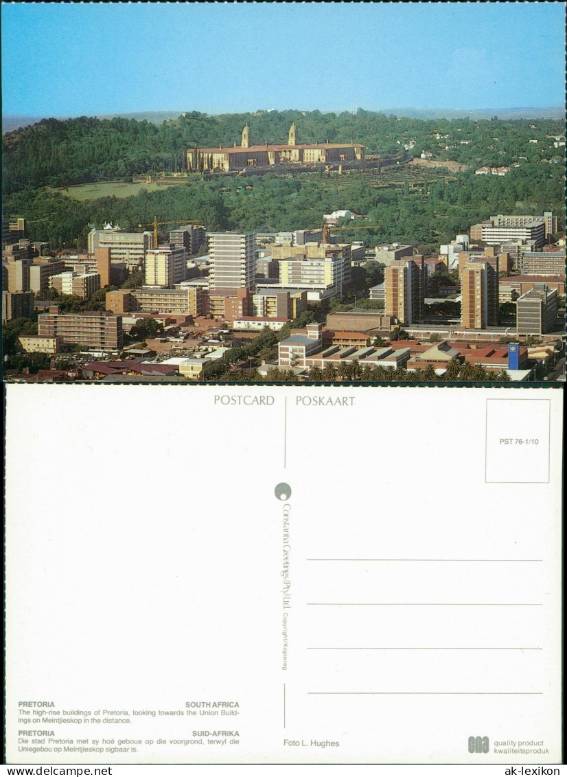 Pretoria Tshwane High-rise Buildings Looking Towards Union Building  1970 - South Africa