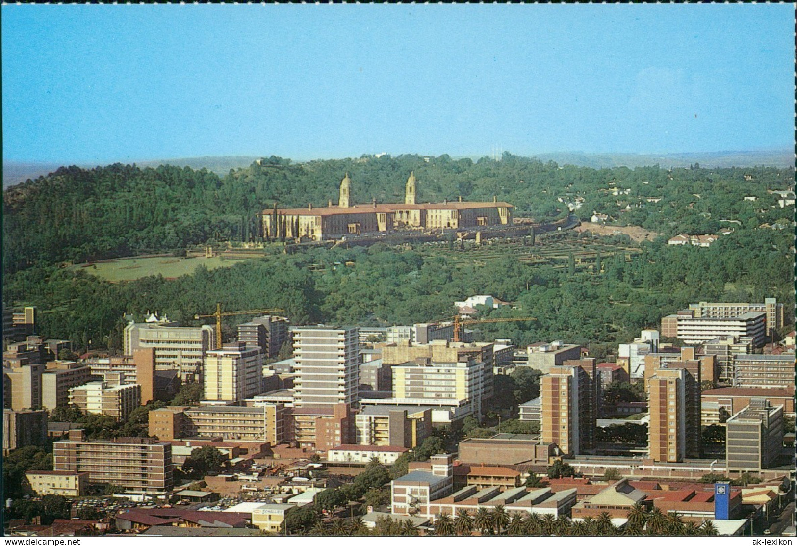 Pretoria Tshwane High-rise Buildings Looking Towards Union Building  1970 - South Africa