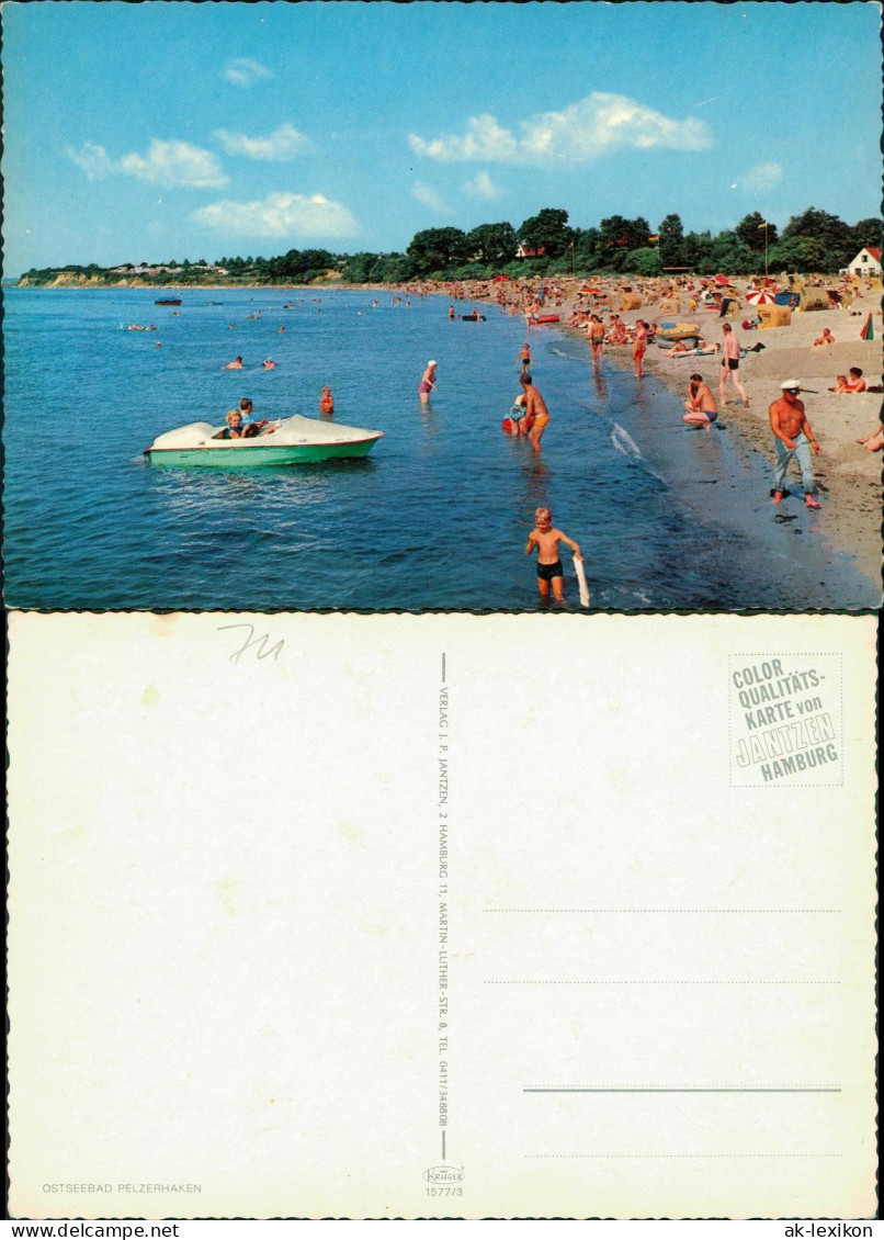 Pelzerhaken-Neustadt (Holstein) Strand OSTSEEBAD Strandleben 1970 - Sonstige & Ohne Zuordnung