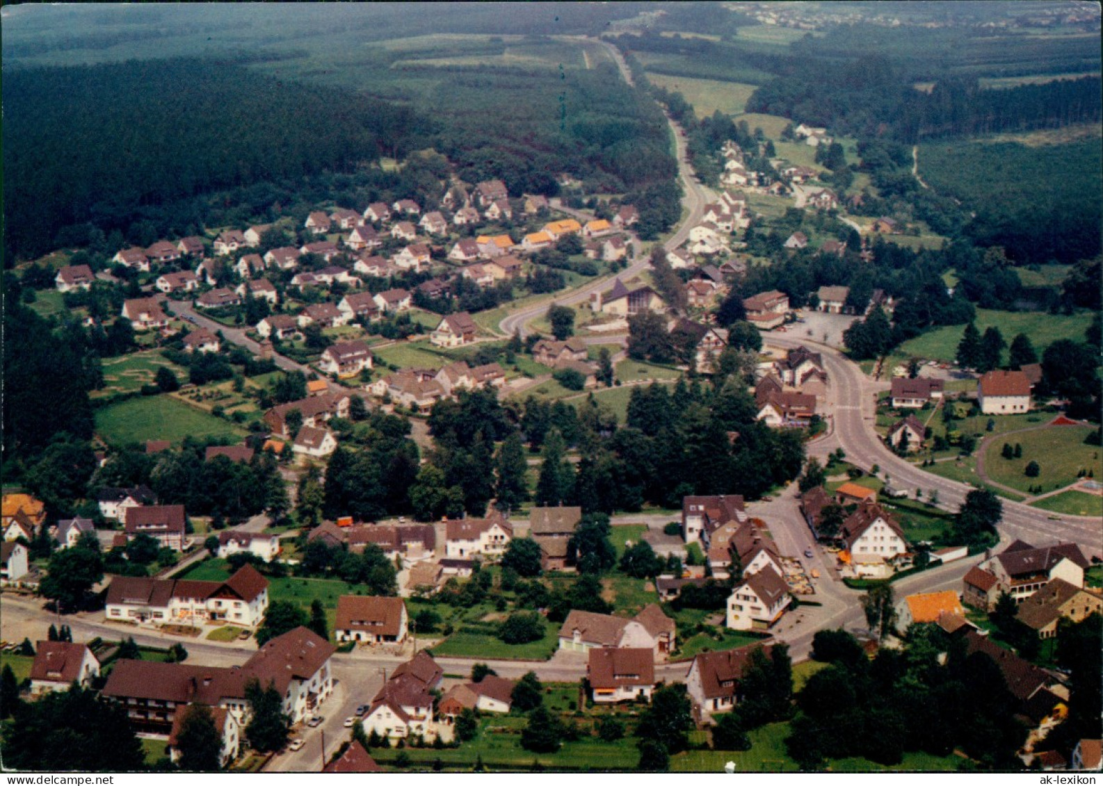 Ansichtskarte Neuhaus Im Solling-Holzminden Luftbild Luftaufnahme 1981/1980 - Holzminden