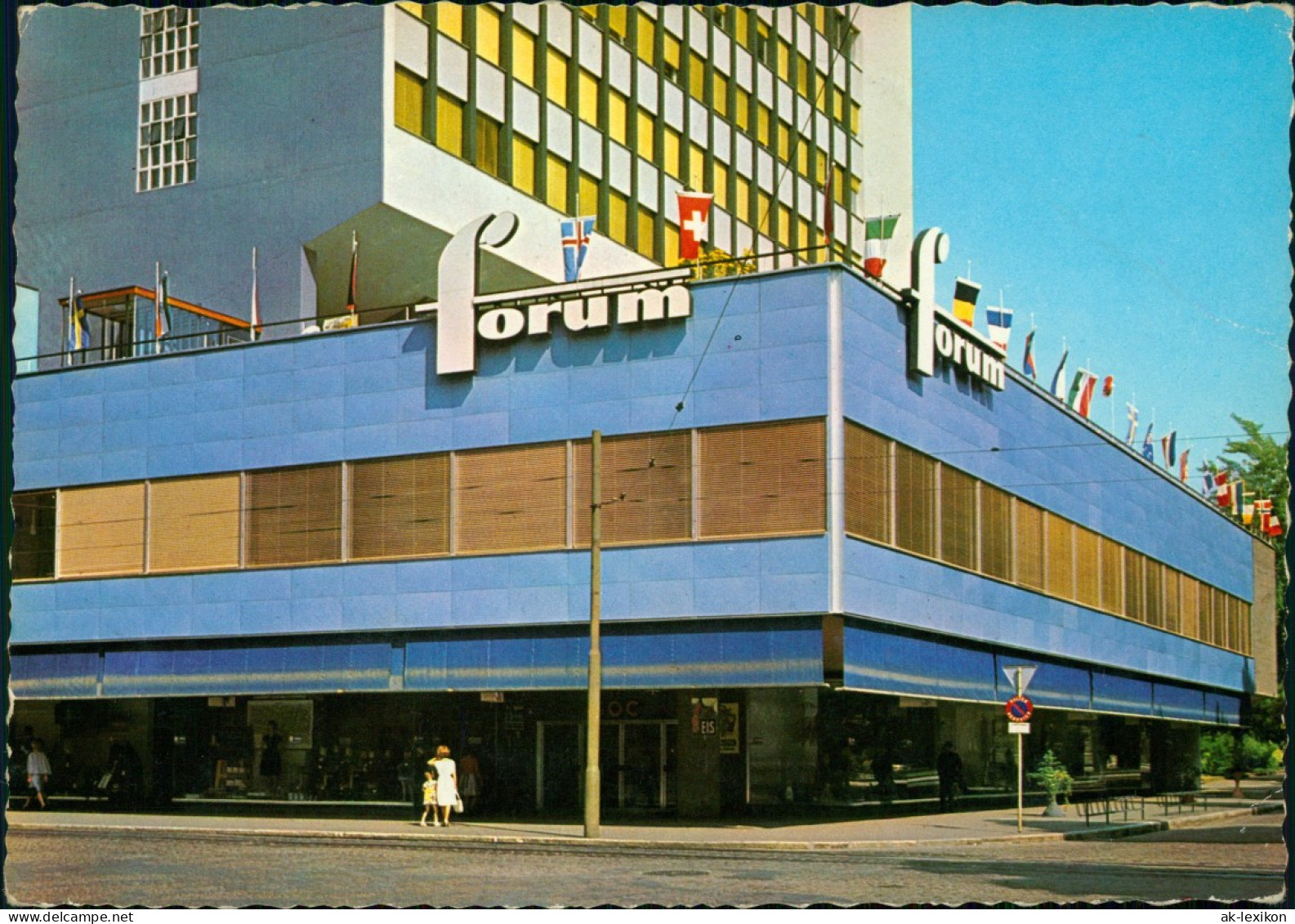 Ansichtskarte Klagenfurt Forum Kaufhaus 1960 - Autres & Non Classés