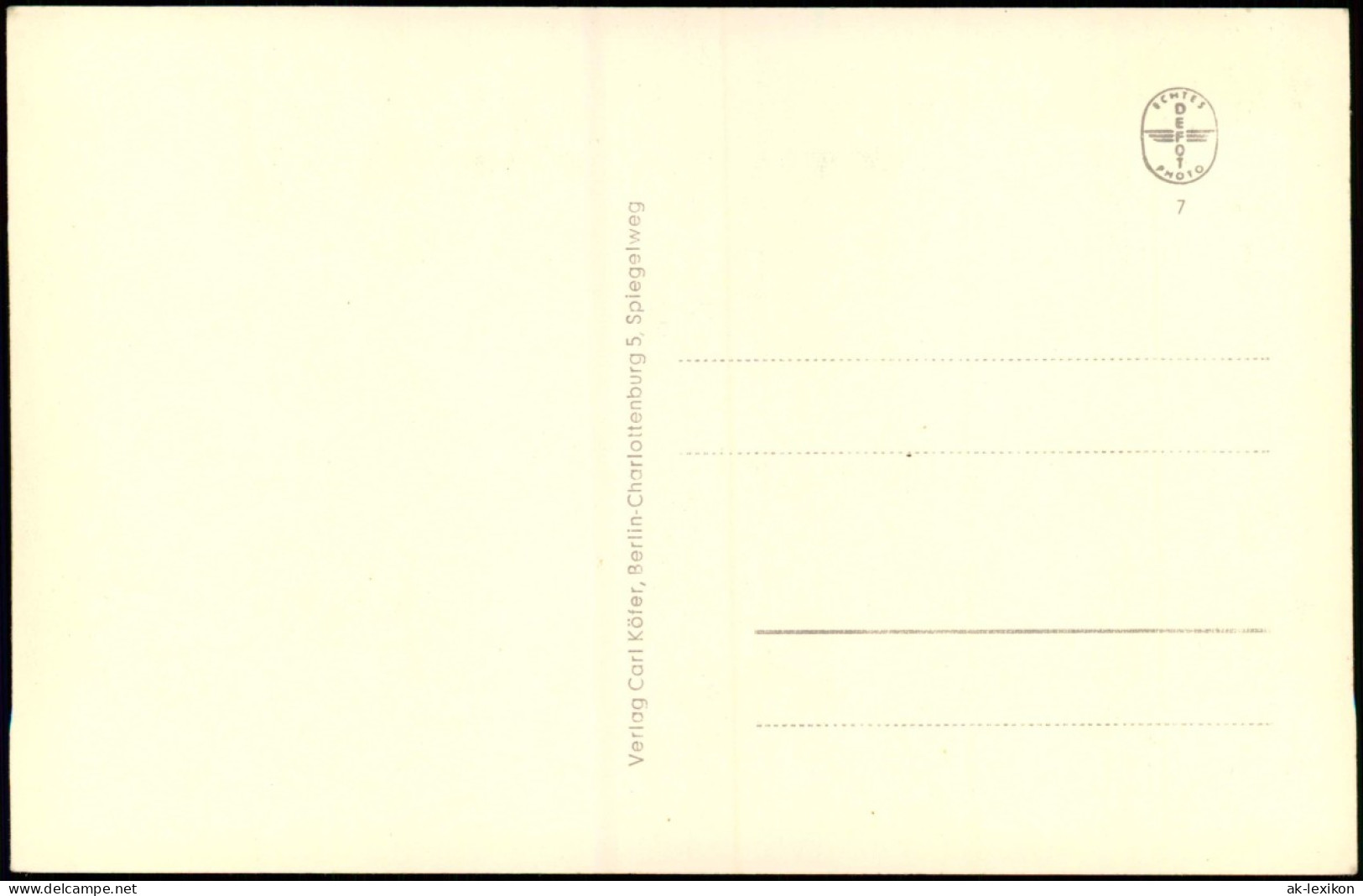 Ansichtskarte Berlin Grüne Woche, Halle - Gartenbau 1957 - Other & Unclassified