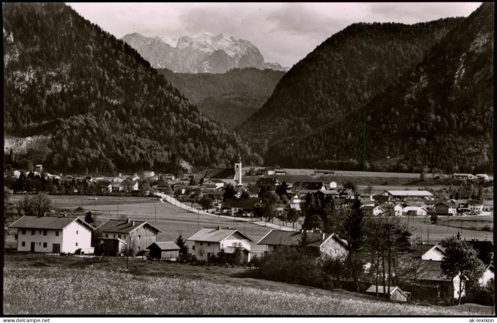 Ansichtskarte Inzell / Obb. Blick Auf Die Stadt 1964 - Autres & Non Classés