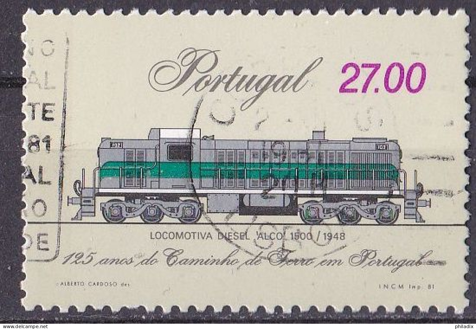 Portugal Marke Von 1981 O/used (A5-14) - Usado