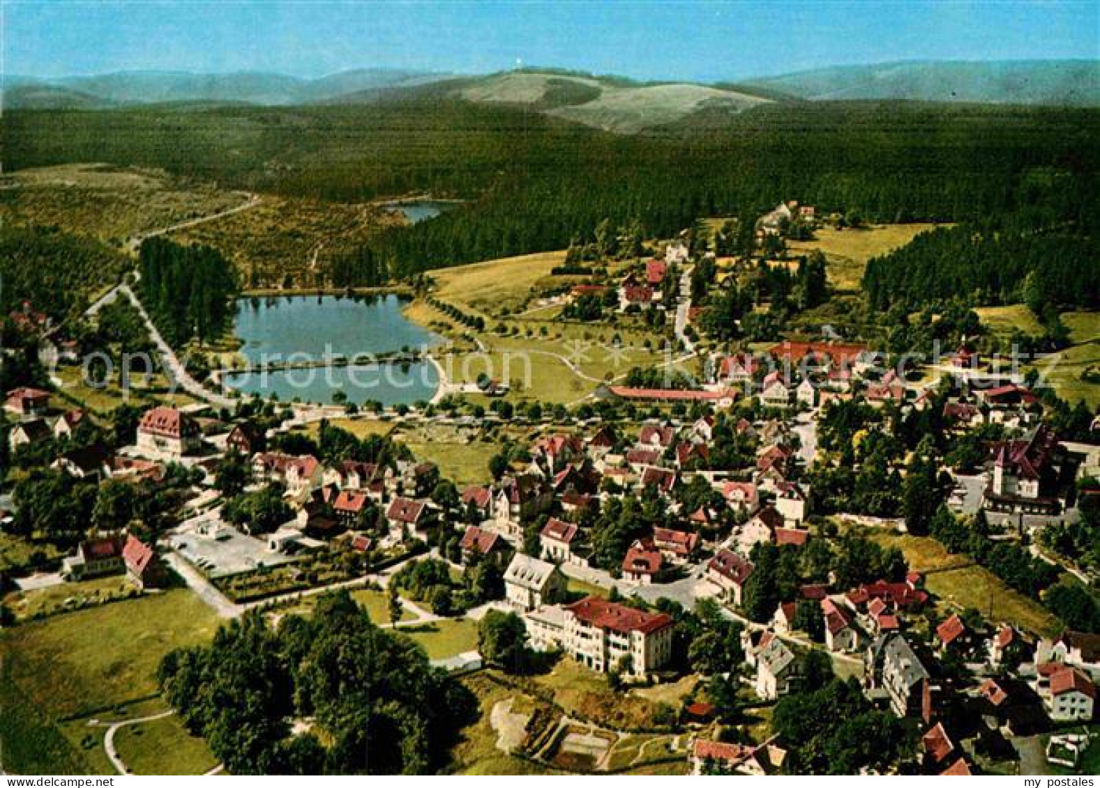 72930514 Hahnenklee-Bockswiese Harz Heilklimatischer Kurort Wintersportplatz See - Goslar