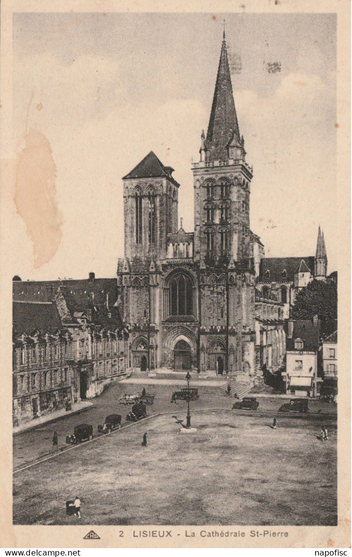 14-Lisieux  La Cathédrale Saint-Pierre - Lisieux