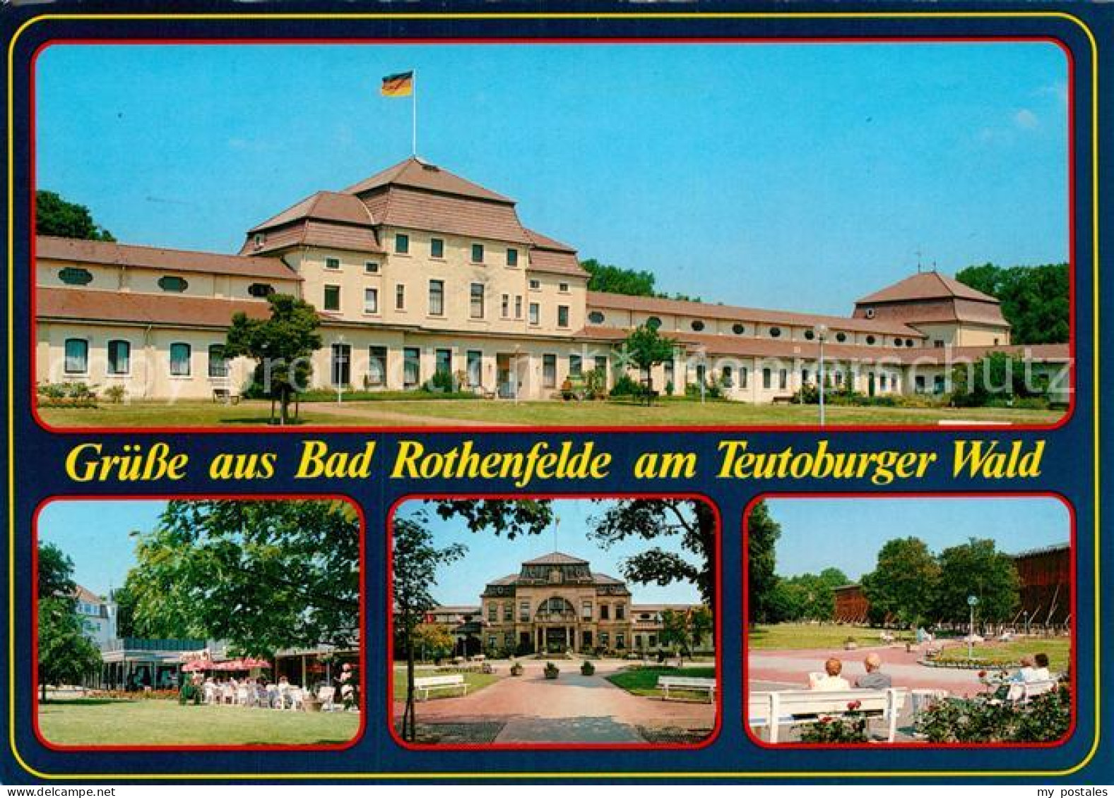72929971 Bad Rothenfelde Sanatorium Kurpark Kurhaus Gradierwerk Bad Rothenfelde - Bad Rothenfelde