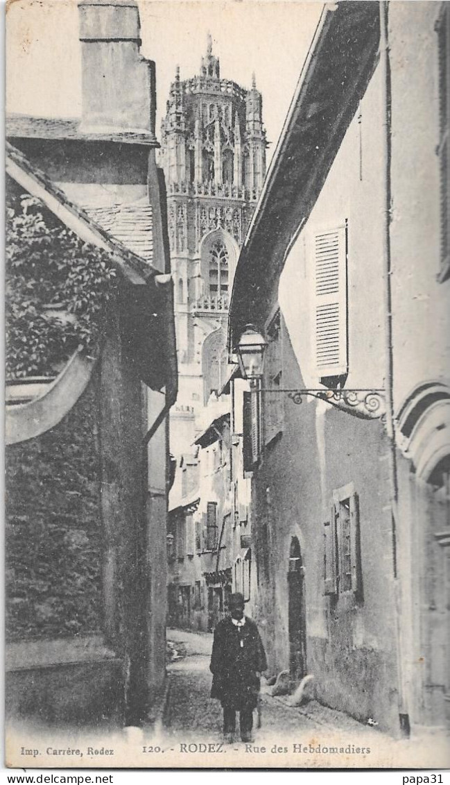 RODEZ  - Rue Des Hebdomadiers - Rodez