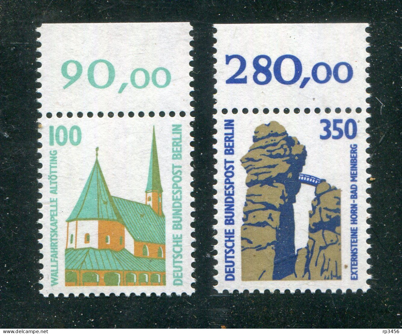 "BERLIN" 1989, Mi. 834/835 ** (R1282) - Nuovi