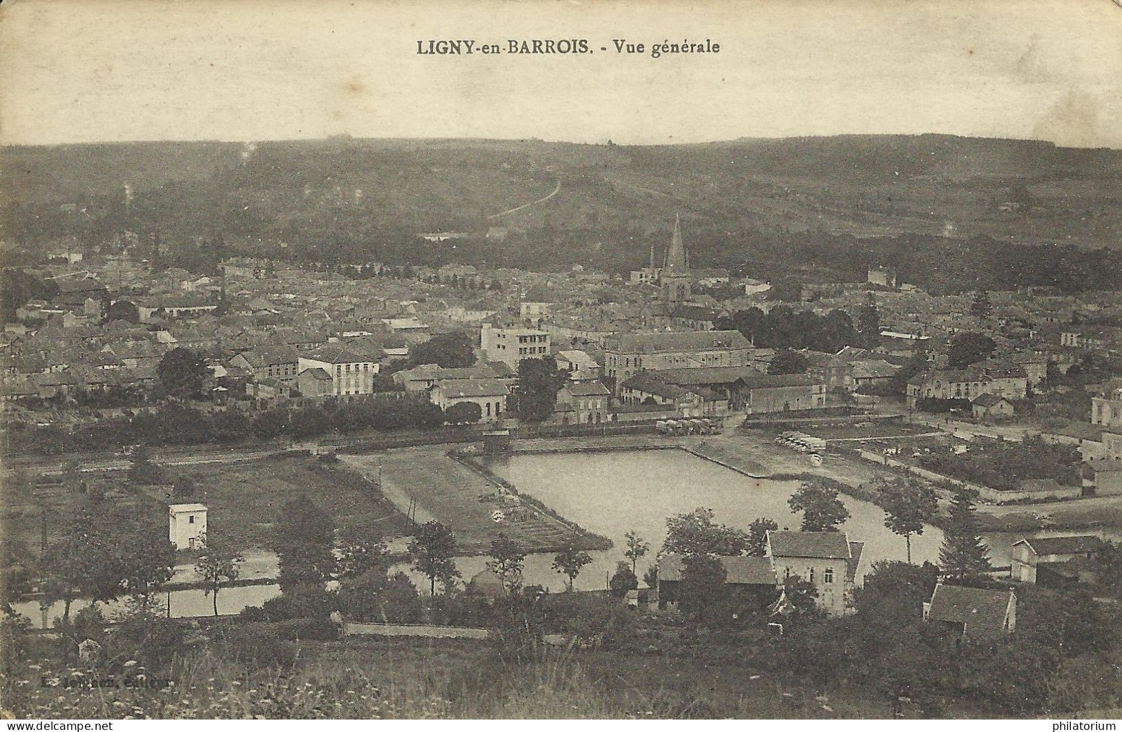 55  LIGNY En BARROIS  Vue Générale - Ligny En Barrois