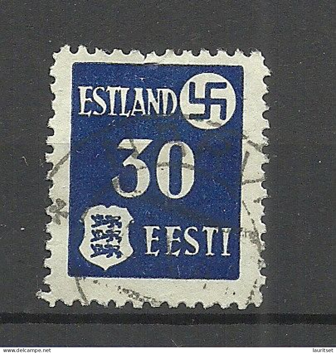 Estland Estonia 1941 German Occupation Dorpat Michel 3 Y O - Ocupación 1938 – 45