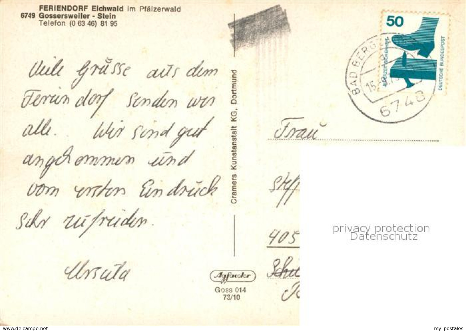 72929820 Gossersweiler-Stein Feriendorf Eichwald Bungalow Gastraum Gossersweiler - Sonstige & Ohne Zuordnung