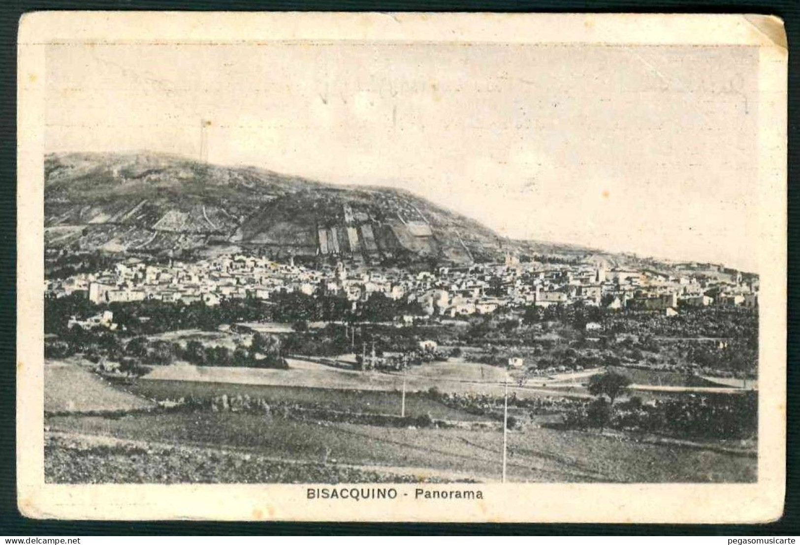 BFA001 - BISACQUINO - PANORAMA - PALERMO 1952 - Otros & Sin Clasificación