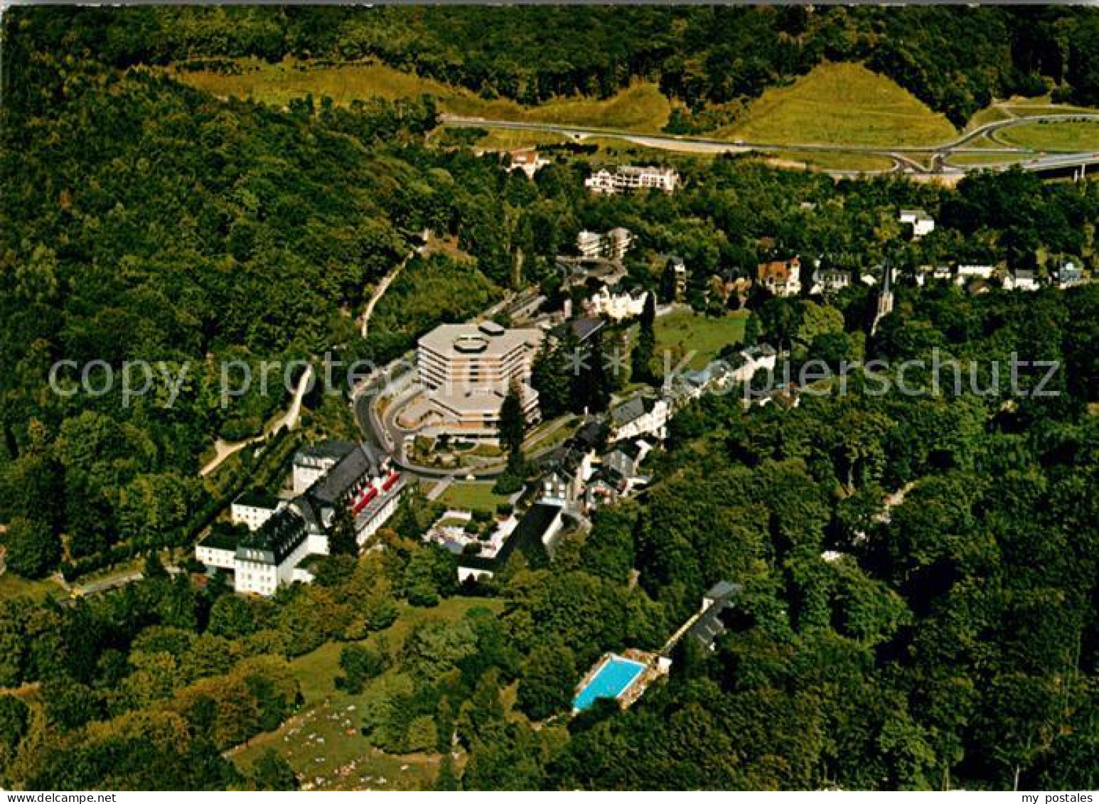 72929747 Schlangenbad Taunus Fliegeraufnahme Schlangenbad - Other & Unclassified