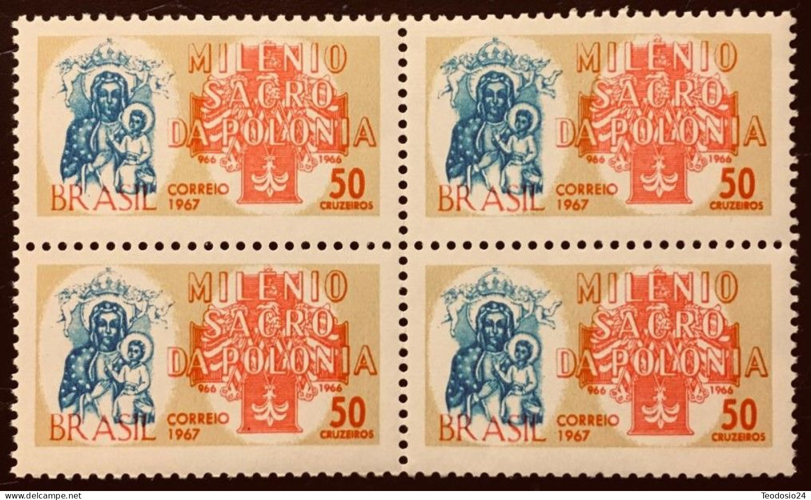 Brasil 1967 Yt 813 ** - Unused Stamps