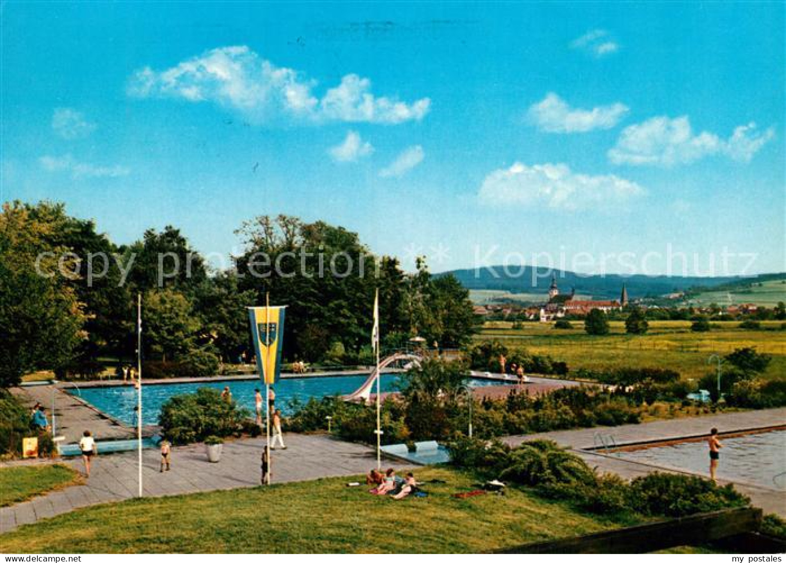 72929574 Bad Soden-Salmuenster Freibad Und Franziskanerkloster Bad Soden-Salmuen - Sonstige & Ohne Zuordnung