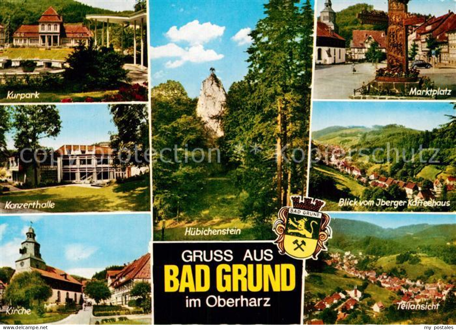 72929539 Bad Grund Kurparkt Blick Vom Iberger Kaffeehaus Konzerthalle Bad Grund - Autres & Non Classés