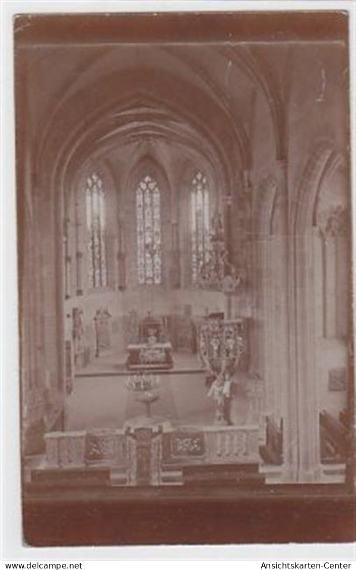 39066208 - Koenigsberg In Franken Mit Kirche, Innenansicht Gelaufen, Mit Marke Und Stempel Von 1913. Leicht Buegig, Lei - Schweinfurt